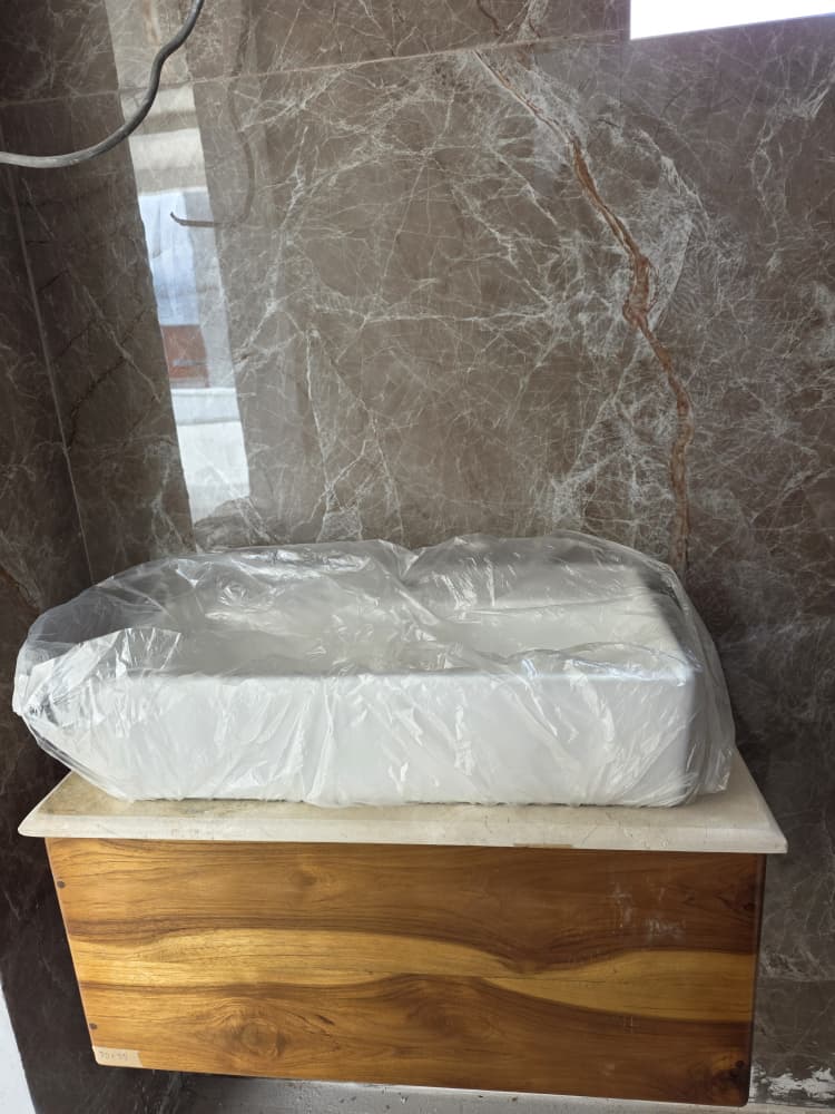 Salle de bain vasque flottante — 1
